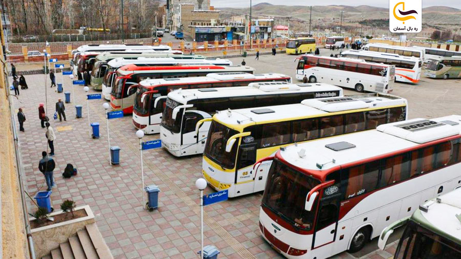 مسیر شیراز به اصفهان با اتوبوس